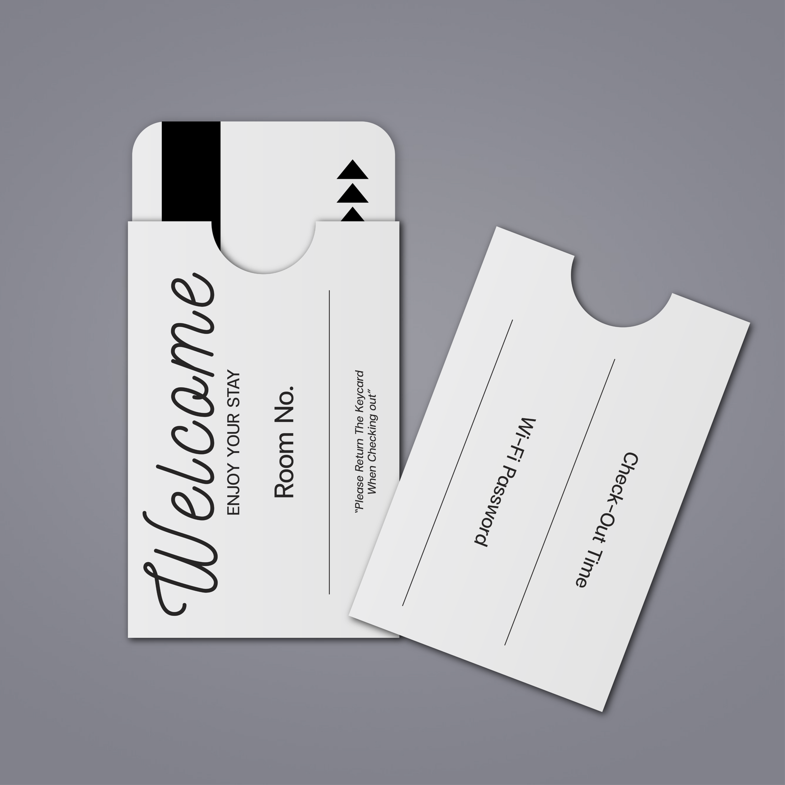 KC ซองแบบสอด Welcome