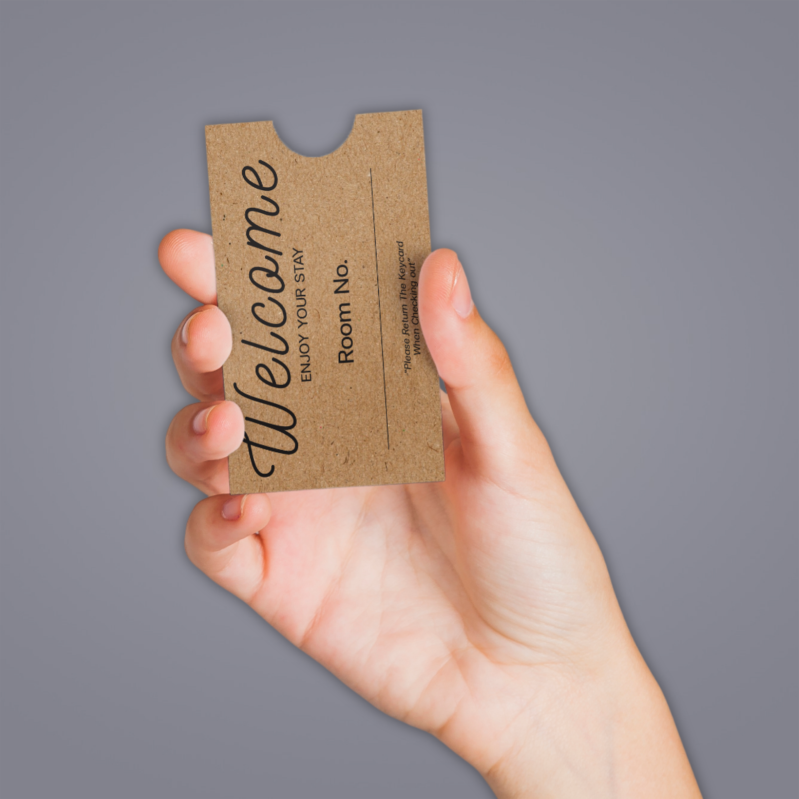 KC ซองแบบสวมพิมพ์ลาย คราฟท์